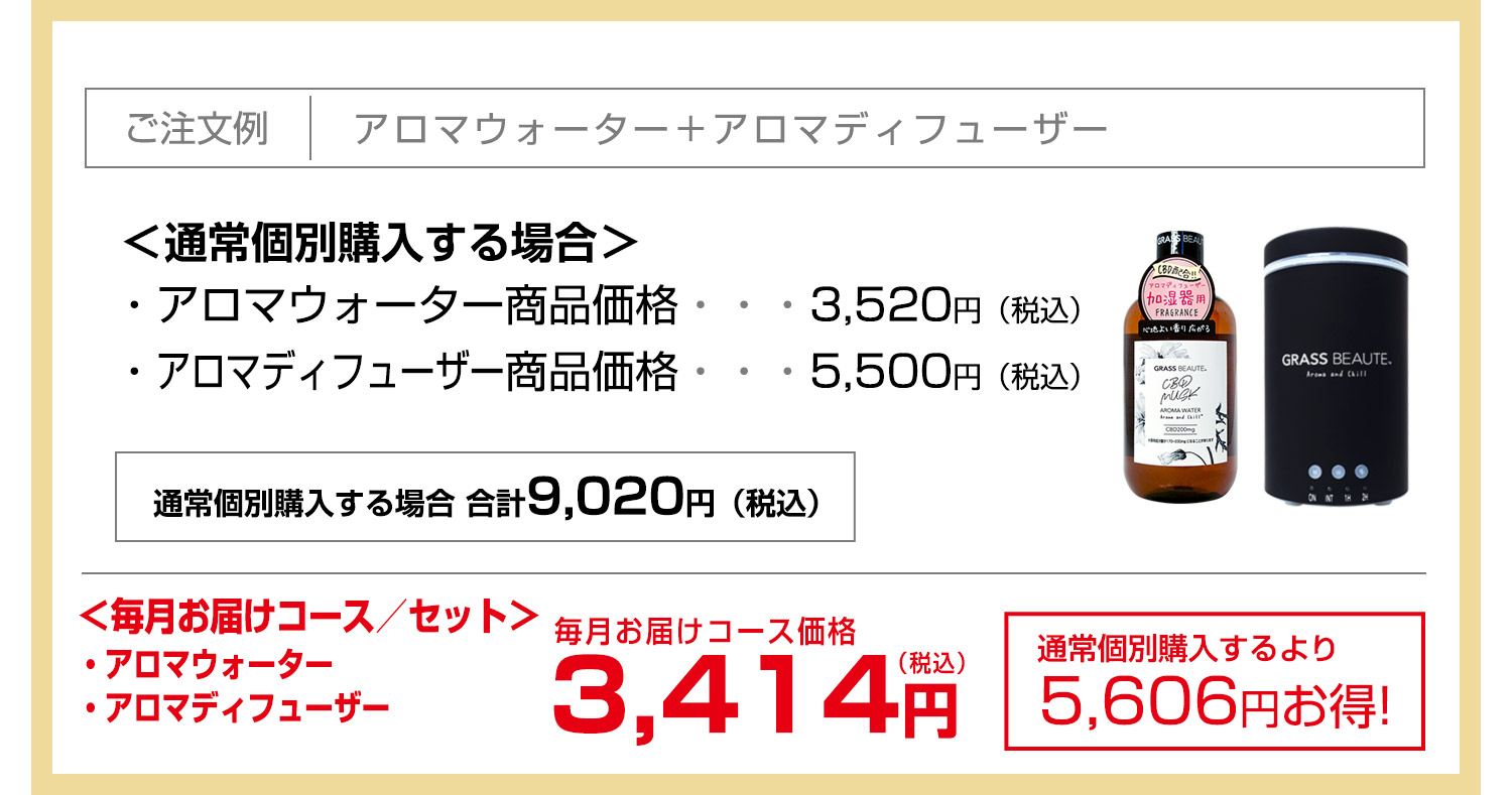 セットご注文例